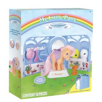 Pack Ecurie Et Peachy Mon Petit Poney Univers Miniature Achat Prix Fnac