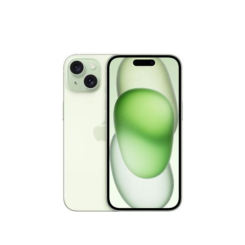 Apple iPhone 15 256 Go Vert - vue 8
