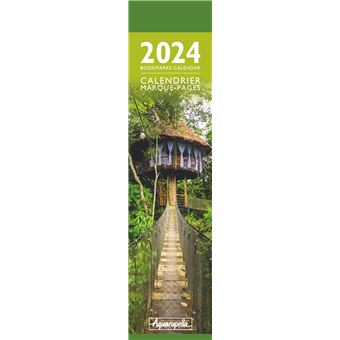 Calendrier Marque-Pages Pictura 2024 Cabanes