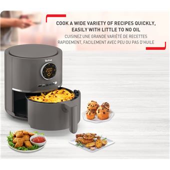 Friteuse à air chaud Tefal Ultra Fry Digital EY111B15 Gris Charbon