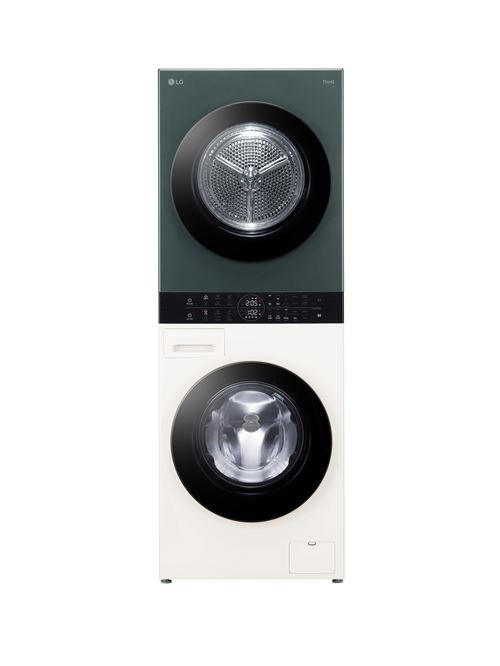 Lave-linge séchant LG WashTower F214WT8GRBE Beige - Lg