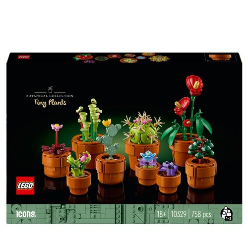 Lego Icons Les Plantes Miniatures 10329 Lego La Boite - vue 5