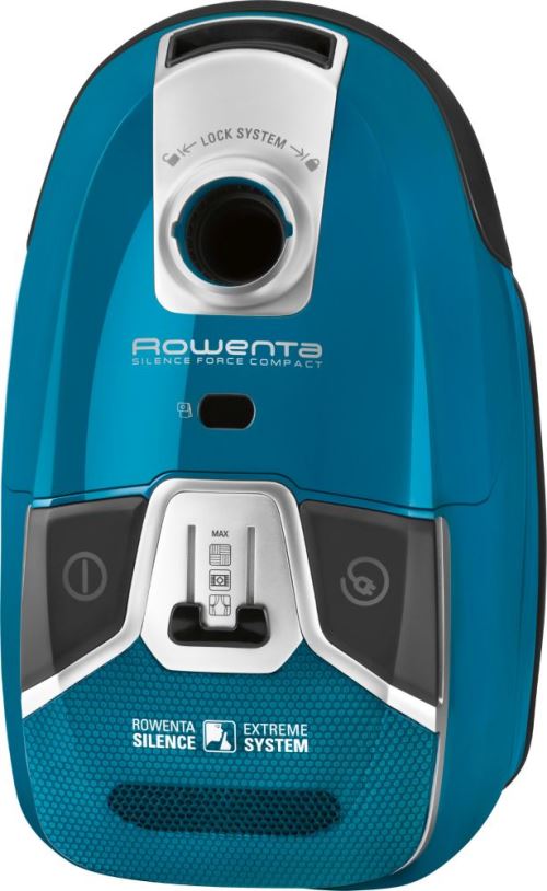 Aspirateur avec sac Rowenta Silence Force Compact RO6381EA 550 W Bleu et Noir