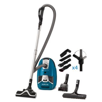 Couvercle Arrière Rouge pour Aspirateur Traineau Silence Force Compact RO6383EA Rowenta