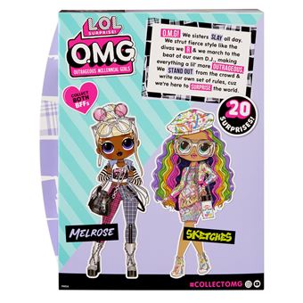 Poupee L.O.L. Surprise OMG Core Series 6 Melrose Poupee Achat prix fnac