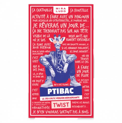 Jeu d'ambiance Miraludo Pitibac Twist - Miraludo