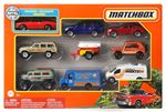 Pack de 9 véhicules Matchbox Modèle aléatoire