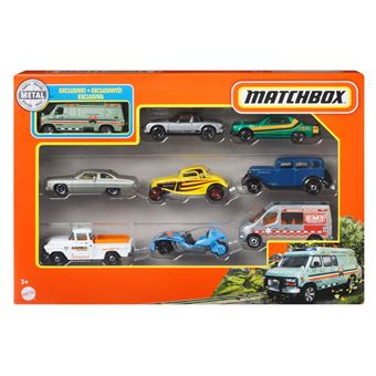 Pack de 9 véhicules Matchbox Modèle aléatoire