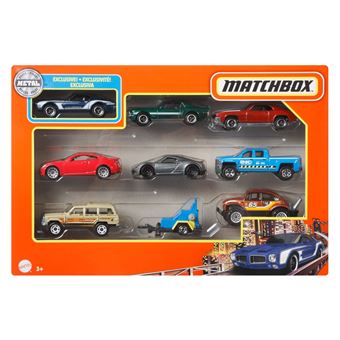 Pack de 9 véhicules Matchbox Modèle aléatoire