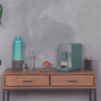 Expresso avec broyeur Smeg BCC02EGMEU 1350 W Vert émeraude mat