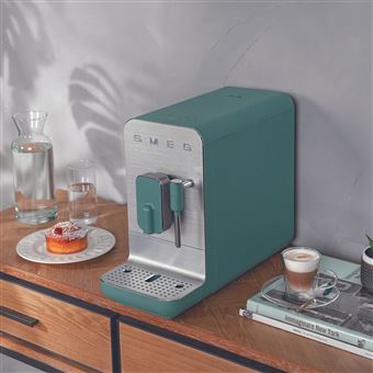 Expresso avec broyeur Smeg BCC02EGMEU 1350 W Vert émeraude mat