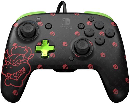 Manette Pdp NSW Rematch Glow Wired Bowser