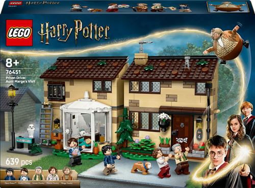 Lego Harry Potter Lego® Harry Potter™ 76451 Privet Drive : La Visite De Tante Marge