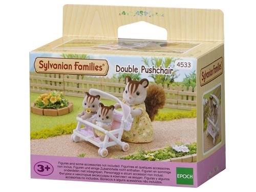 Poussette double Sylvanian Families