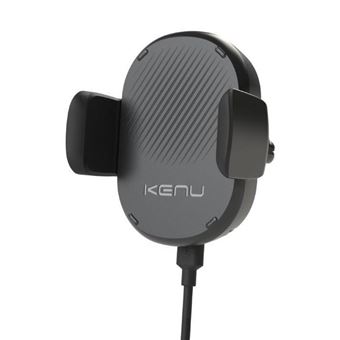 Kenu Airframe Draadloze Autolader Zwart voor Smartphone - 1