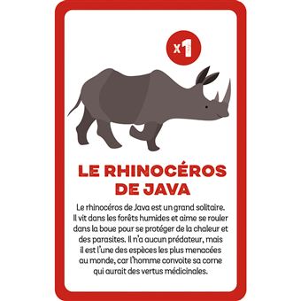 Jeu de société Janod Cherche et trouve les animaux menacés