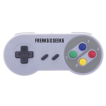 Manette Nintendo SNES filaire Freaks And Geeks Blanc pour PC et Mac