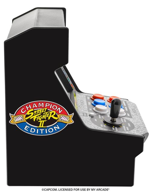 Mini console de jeu My Arcade Street Fighter II Noir