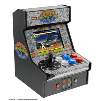 Mini console de jeu My Arcade Street Fighter II Noir