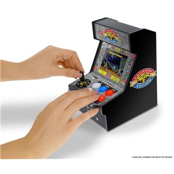 Mini console de jeu My Arcade Street Fighter II Noir