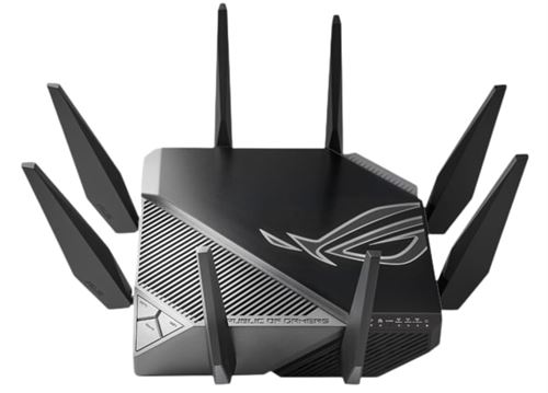 Routeur sans fil WiFi Multi-Bande Asus ROG Rapture GT-AXE11000 Noir et gris