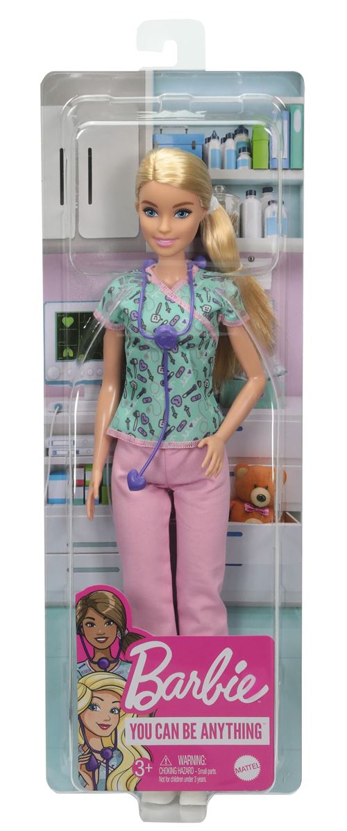 Poupée Barbie Infirmière avec accessoires