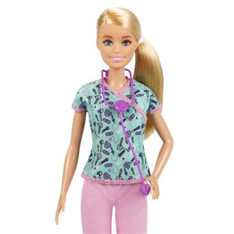 Poupée Barbie Infirmière avec accessoires