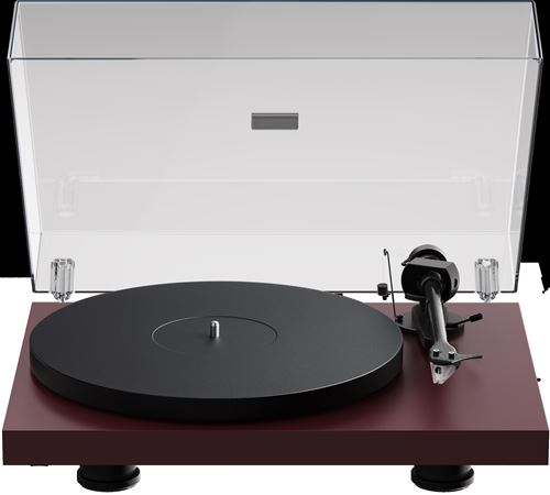 Platine vinyle Pro-Ject Debut Carbon Evo II Bordeaux + Cellule Pick It MM Evo