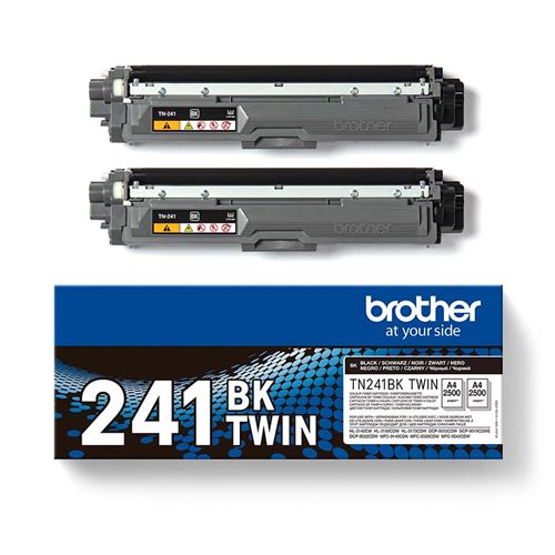 Brother TN 241BK Twin Pack - vue 3