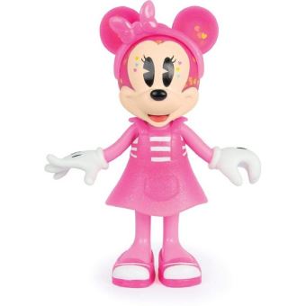 Figurine Minnie Fashionista Flamant rose 15 cm avec 2 tenues complètes et accessoires