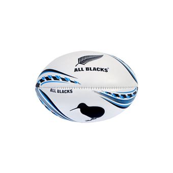 Mini ballon de rugby All Blacks Licence Officielle Soft Taille 1 Blanc