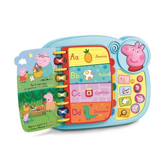 Jeu électronique Vtech Mon livre Peppa Pig