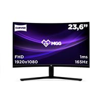 Ecran PC Gaming Millenium MD 24 Pro 23,6" Ecran incurvé HD Noir