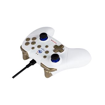 Manette filaire pour Nintendo Switch Konix Edition FFF Blanc
