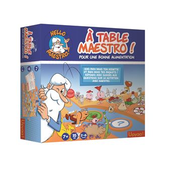 Jeu découverte Upyaa Rallye Quizz À Table Maestro !