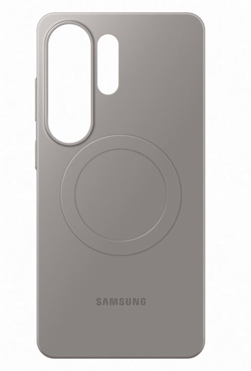 Samsung Coque en silicone Slim Magnet Gris pour Galaxy S26 Ultra Gris - vue 6