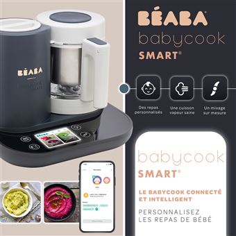 Mixeur cuiseur Béaba® Babycook Smart® 912860 400 W Gris Anthracite