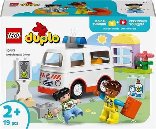 LEGO® DUPLO® Town 10447 L’ambulance et le chauffeur LEGO® DUPLO® Town 10447 L’ambulance et le chauffeur