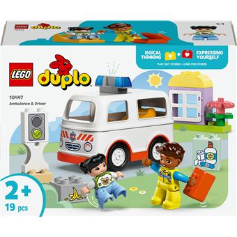 LEGO ® DUPLO ® Town 10447 Rettungswagen mit Fahrer - 1