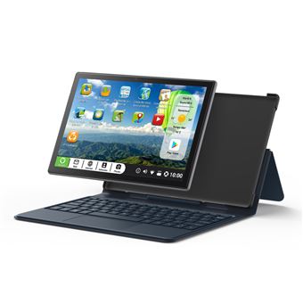 Pack Tablette tactile Ordissimo Celia 10.1" 4G 64 Go Noir + Pochette + Clavier - 1