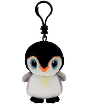 Porte-clés peluche pingouin