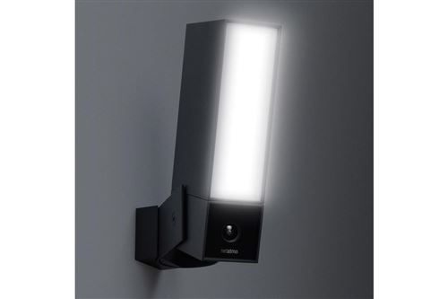 Caméra de surveillance connectée Netatmo extérieure Noir et Gris