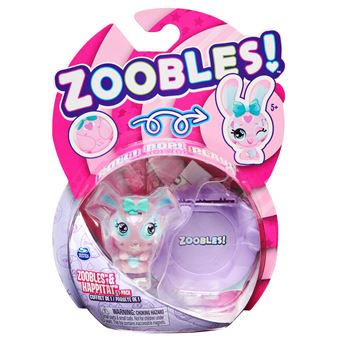 Pack de 1 Zoobles Animaux Modèle aléatoire