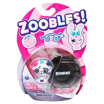 Pack de 1 Zoobles Animaux Modèle aléatoire