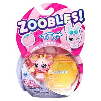 Pack de 1 Zoobles Animaux Modèle aléatoire