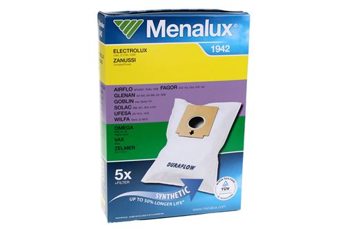 Non Communiqué Menalux 2043394 Sac Pour Aspirateur Duraflow 1942
