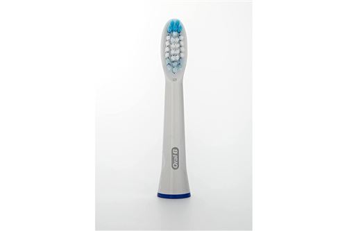 Pack 2 Brossettes de rechange Oral B Pulsonic Clean Blanc