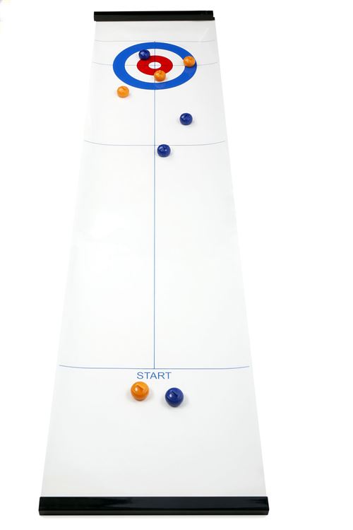 Jeu classique Curling Table - Kikkerland