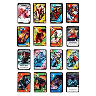 Jeu classique Mattel Uno Ultimate Marvel