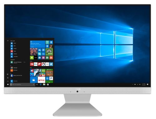 PC Tout-en-un Asus V241FAK-WA073T 23,8 FHD Intel Core i3-8145U 4 Go RAM 512 Go SSD Blanc/argent